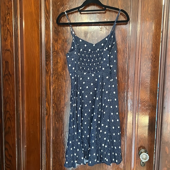 Old Navy Polka Dot Fit and Flare Dress - Picture 2 of 3